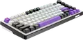 HATOR Hellyberry HK75 75% Compact Mechanical Keyboard, Wireless Tri-mode Wireless/Bluetooth/USB, Pre-lubed Linear Switches, Hot-swappable, RGB Lighting & Knob