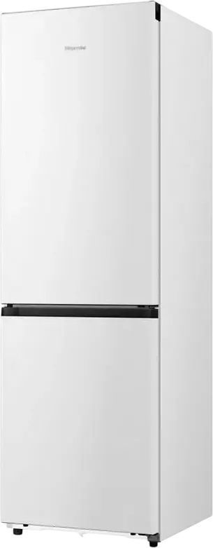 Hisense RB3K330SAIC Freestanding Combi Refrigerator, Total No Frost, 330L, Inverter Compressor, Metal-Tech Cooling, Wi-Fi Control, White, 185cm