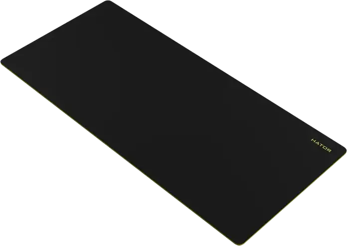 Pad Gaming HATOR Tonn XXL, 900x420x4 mm, Suprafață Textilă Neagră, Bază din Cauciuc Natural Anti-alunecare, Optimizat pentru Toți Senzorii