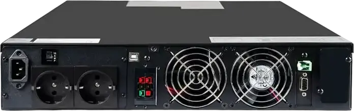 PCM Powercom MRT-10K Online UPS 10000VA 10000W Tower/Rackmount Uninterruptible Power Supply with LCD Display and Terminal Block, Black