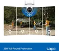 TP-Link Tapo C665G KIT Solar-Powered 4K Security Camera Set of 2 Pieces, Pan/Tilt 360 AI Tracking, 4G LTE & Dual-band Wi-Fi, IP65 Weatherproof, White