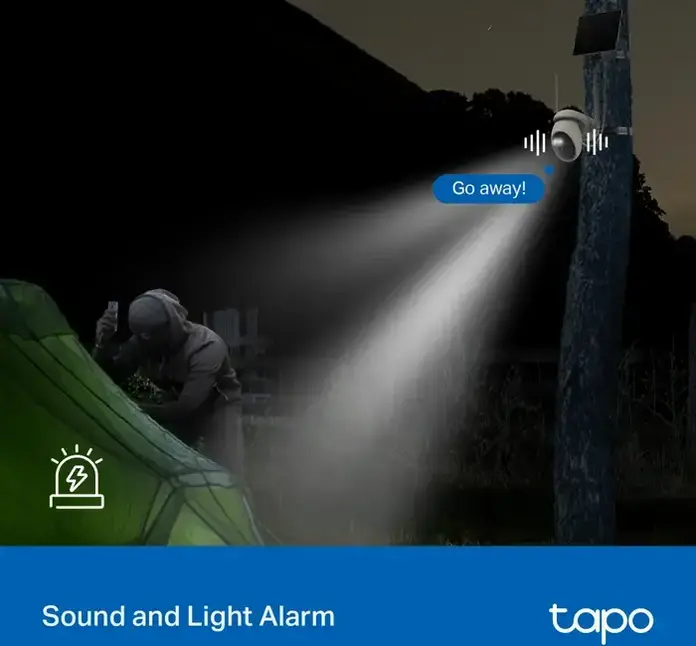 TP-Link Tapo C665G KIT Solar-Powered 4K Security Camera Set of 2 Pieces, Pan/Tilt 360 AI Tracking, 4G LTE & Dual-band Wi-Fi, IP65 Weatherproof, White