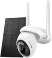 TP-Link Tapo C665G KIT Solar-Powered 4K Security Camera Set of 2 Pieces, Pan/Tilt 360 AI Tracking, 4G LTE & Dual-band Wi-Fi, IP65 Weatherproof, White
