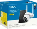 TP-Link Tapo C665G KIT Solar-Powered 4K Security Camera Set of 2 Pieces, Pan/Tilt 360 AI Tracking, 4G LTE & Dual-band Wi-Fi, IP65 Weatherproof, White