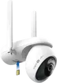 TP-Link Tapo C665G KIT Solar-Powered 4K Security Camera Set of 2 Pieces, Pan/Tilt 360 AI Tracking, 4G LTE & Dual-band Wi-Fi, IP65 Weatherproof, White