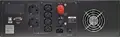 ИБП PCM INR-800AP Rackmount 800ВА 480Вт, 6 розеток (2x Schuko, 4x IEC C13), внешняя батарея 24В, ЖК-дисплей, порты USB и RS232, черный