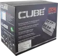 Powercom CUB-850E Offline UPS 850VA 510W, 8 Schuko Outlets, USB, RJ11/RJ45, Green Mode Energy Saving, Tower Form Factor, Black