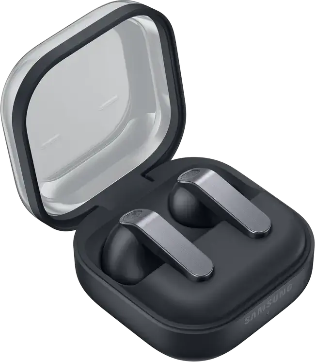 Samsung Galaxy Buds 4 True Wireless Stereo (TWS) Earbuds with Charging Case, Black