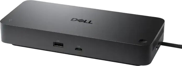 Док-станция Dell Pro Dock WD25 USB-C, блок питания 130 Вт, Power Delivery 100 Вт, Ethernet 2.5 Гбит/с, HDMI 2.1, DisplayPort 1.4, разрешение 6K, черный