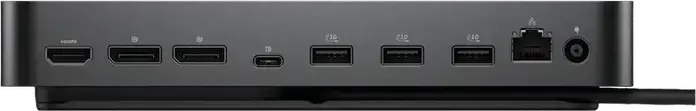 Док-станция Dell Pro Dock WD25 USB-C, блок питания 130 Вт, Power Delivery 100 Вт, Ethernet 2.5 Гбит/с, HDMI 2.1, DisplayPort 1.4, разрешение 6K, черный