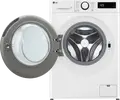 Masina de spalat rufe cu incarcare frontala LG F2WR508S0W, Capacitate 8 kg, AI DD Inverter Direct Drive, Clasa Energetica A, 1200 RPM, LG Steam, ThinQ, Alb