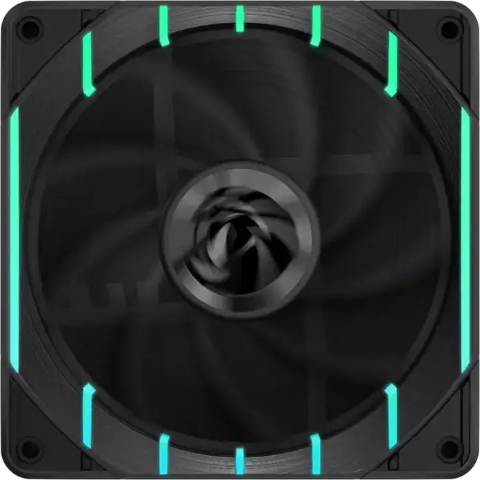 GAMEMAX Tornado T12 120mm ARGB PWM Case Fan, 800-2200 RPM, 66.89 CFM, Hydraulic Bearing, 24 LEDs with Claw-Mark Lighting, Black