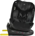Cangaroo Castor i-Size 360 Universal Child Car Seat, Black, 0-36 kg, 40-150 cm, 0-12 Years, ISOFIX, 360 Degree Rotation, R129 Safety Standard, Side-Impact Protection