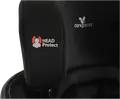 Cangaroo Castor i-Size 360 Universal Child Car Seat, Black, 0-36 kg, 40-150 cm, 0-12 Years, ISOFIX, 360 Degree Rotation, R129 Safety Standard, Side-Impact Protection