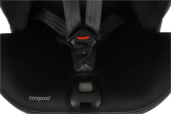 Cangaroo Castor i-Size 360 Universal Child Car Seat, Black, 0-36 kg, 40-150 cm, 0-12 Years, ISOFIX, 360 Degree Rotation, R129 Safety Standard, Side-Impact Protection