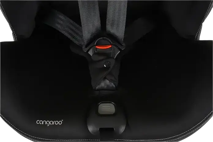 Cangaroo Castor i-Size 360 Universal Child Car Seat, Black, 0-36 kg, 40-150 cm, 0-12 Years, ISOFIX, 360 Degree Rotation, R129 Safety Standard, Side-Impact Protection