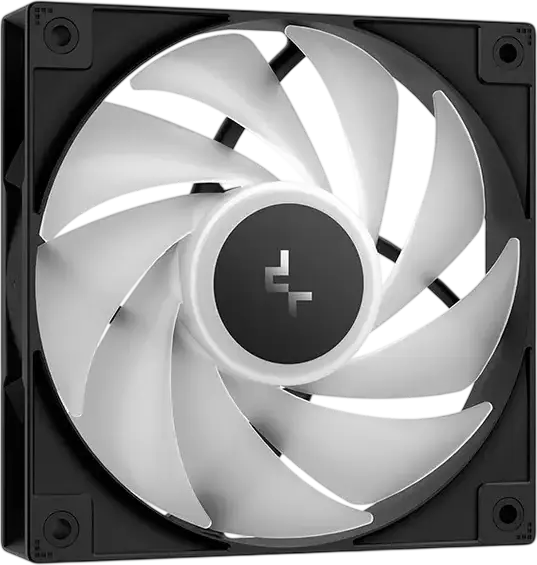 Cooler CPU Deepcool AG620 BK ARGB V2 Dual-Tower, 2 ventilatoare PWM de 120mm, 6 heat-pipe-uri de cupru, TDP 260W, iluminare ARGB, Negru