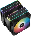 Cooler CPU Deepcool AG620 BK ARGB V2 Dual-Tower, 2 ventilatoare PWM de 120mm, 6 heat-pipe-uri de cupru, TDP 260W, iluminare ARGB, Negru