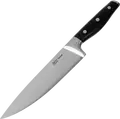 Поварской нож Tefal Jamie Oliver Home Cook K2670144, лезвие из немецкой нержавеющей стали 20 см с ледяной закалкой, пластиковая ручка, набор из 1 предмета