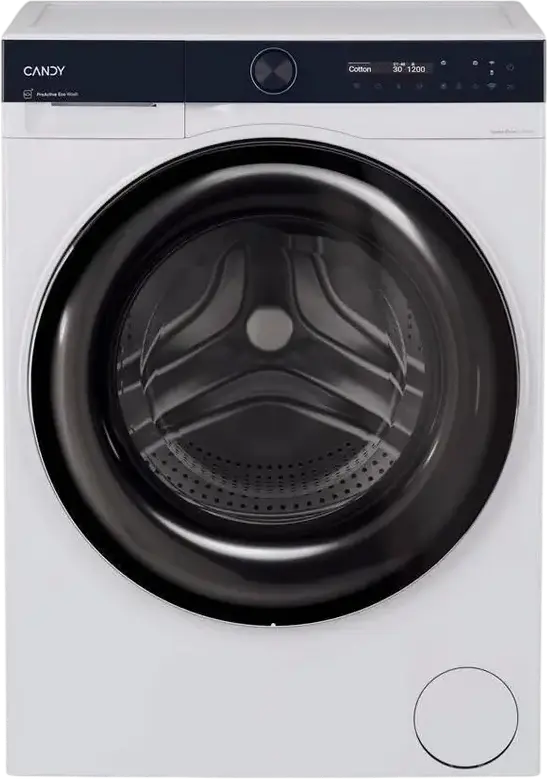 Masina de spalat rufe cu incarcare frontala Candy BS 49SB8G-S, 9 kg, 1400 rpm, Motor Inverter, Clasa Energetica A, Curatare cu Aburi, hOn, Alb
