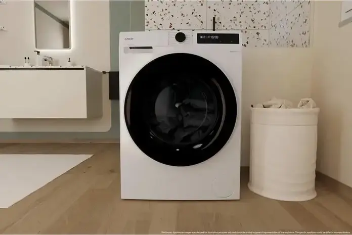 Стирально-сушильная машина Candy BWR 485SBL6-S ProWash&Dry 500, 8кг стирка/5кг сушка, 1400 об/мин, инверторный двигатель, Wi-Fi, Bluetooth, Slim, Белый/Черный