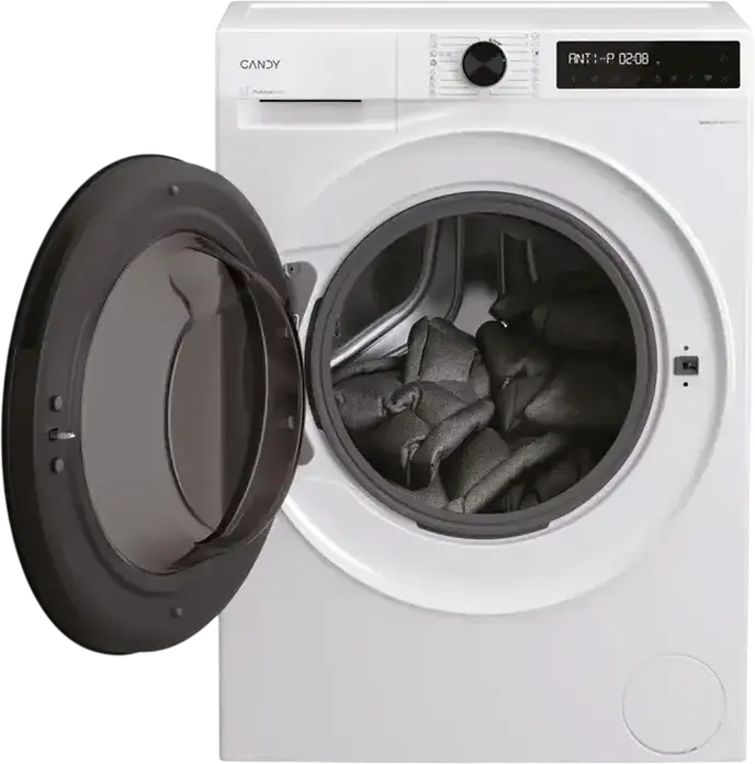 Стирально-сушильная машина Candy BWR 485SBL6-S ProWash&Dry 500, 8кг стирка/5кг сушка, 1400 об/мин, инверторный двигатель, Wi-Fi, Bluetooth, Slim, Белый/Черный