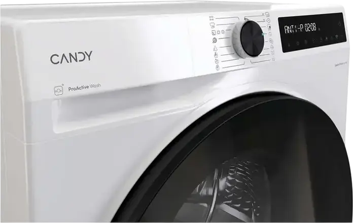 Стирально-сушильная машина Candy BWR 485SBL6-S ProWash&Dry 500, 8кг стирка/5кг сушка, 1400 об/мин, инверторный двигатель, Wi-Fi, Bluetooth, Slim, Белый/Черный