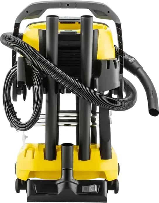 Karcher WD 5 S Wet & Dry Vacuum Cleaner, 1200W, 25L Stainless Steel Container, HEPA Filter, Blowing Function, with Floor Brush and Crevice Nozzle