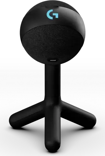 Logitech G Yeti Orb RGB Condenser USB Microphone 988-000551, Cardioid, 24bit/48KHz, Blue VO!CE, LIGHTSYNC RGB, Black