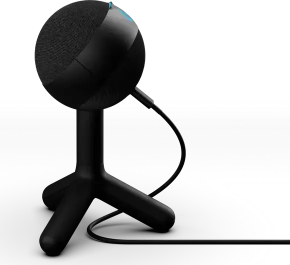 Logitech G Yeti Orb RGB Condenser USB Microphone 988-000551, Cardioid, 24bit/48KHz, Blue VO!CE, LIGHTSYNC RGB, Black