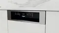 Whirlpool WSBO 3O34 PF X Semi-Integrated Slim Dishwasher, 45cm, 10 Place Settings, 6th Sense Technology, NaturalDry, 8 Programs, Stainless Steel