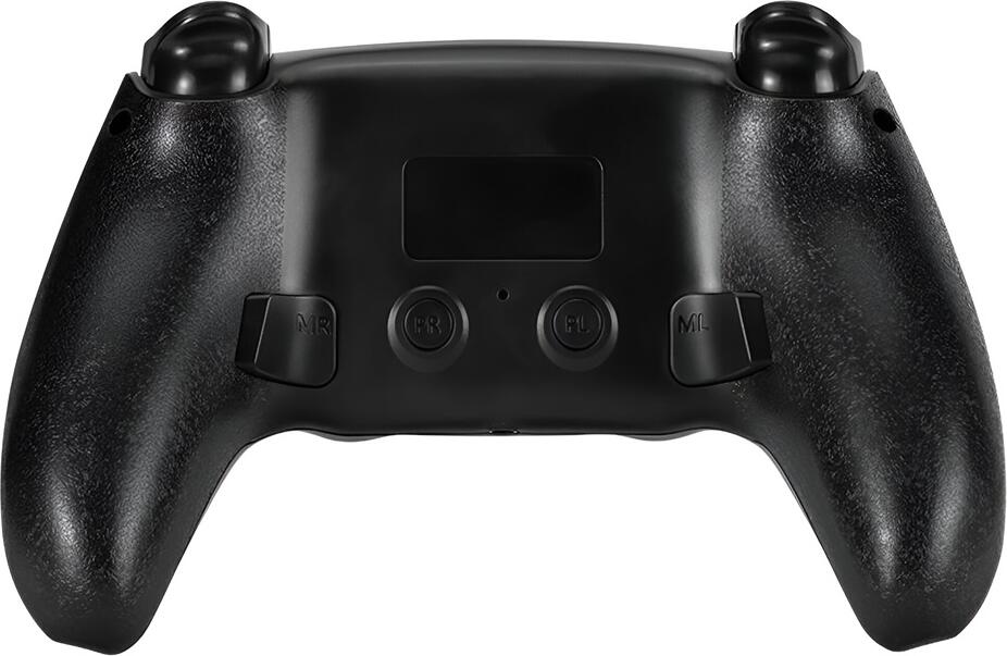 Xtrike Me GP-51 Wireless Gamepad for PS4, PC, Android, iOS, Steam, Bluetooth 4.2, 4 Programmable Back Buttons, Turbo, Macro, Touchpad, Black