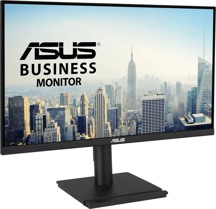 Monitor Office ASUS VA27UCPS 27" 4K UHD IPS, 3840x2160, HDR10, USB-C cu Power Delivery 65W, 60Hz, 5ms, Stand Reglabil Pivot, Difuzoare Integrate, Negru