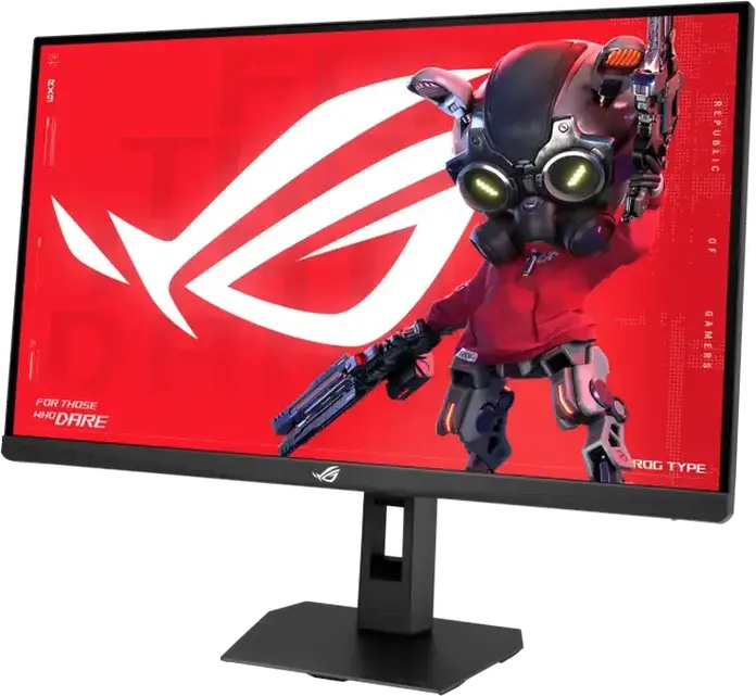 Игровой монитор ASUS ROG Strix XG27UCSR 27 дюймов, 4K UHD 3840x2160, Fast IPS, Dual Mode 160Hz/320Hz, 1мс GTG, HDR10, G-SYNC Compatible, Черный