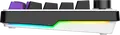HATOR Hellyberry HK75 75% Compact Mechanical Keyboard, Wireless Tri-mode Wireless/Bluetooth/USB, Pre-lubed Linear Switches, Hot-swappable, RGB Lighting & Knob