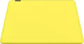 HATOR Tonn EVO Gaming Mouse Pad, Medium (M), 360x300x4mm, Textile Surface, Natural Rubber Base, Stitched Edges, Yellow and Grey