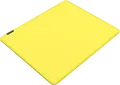 HATOR Tonn EVO Gaming Mouse Pad, Medium (M), 360x300x4mm, Textile Surface, Natural Rubber Base, Stitched Edges, Yellow and Grey