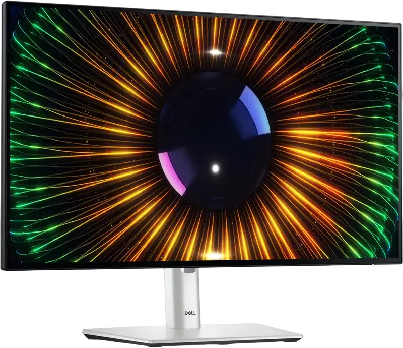 Dell UltraSharp U2424H 23.8 inch FHD Monitor, IPS Panel, 120Hz, 1920x1080, 100% sRGB, USB-C Hub, Anti-Glare, Black/Silver