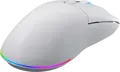 HATOR Pulsar 3 Wireless Gaming Mouse HTM631, Tri-mode Connectivity, 12000 DPI Optical Sensor, RGB Lighting, 100 Million Click Optical Switches, White