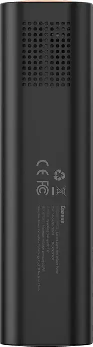 Pompa Inflator Mini Baseus BS-C6201 Compresor Auto Portabil 120W 150 PSI Ecran Digital LED 30L/min DC 12V Motor Metal Performanta Ridicata Negru