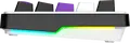 Механическая клавиатура HATOR Hellyberry HK60 60% ультракомпактная, проводная USB-C, Hot-swap линейные переключатели, RGB, белая