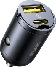 Baseus Car Charger Mini 1*Type-C 30W, Tiny Star Series, Black