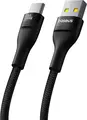 Cablu Baseus Flash 2 Series 2-in-1 USB-C 100W 5A PD QC Incarcare Rapida Nylon Impletit 1m