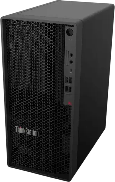 Lenovo ThinkStation P2 Gen 2 Tower Workstation, Intel Core Ultra 7 265K, 32GB DDR5, 1TB SSD M.2 PCIe Gen4, Blu-ray, Windows 11 Pro, Black