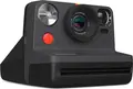 Polaroid Now Generation 2 Instant Camera, Black, Autofocus, Double Exposure, Self-Timer, USB-C Rechargeable, Compatible with i-Type and 600 Film