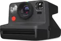 Polaroid Now Generation 2 Instant Camera, Black, Autofocus, Double Exposure, Self-Timer, USB-C Rechargeable, Compatible with i-Type and 600 Film