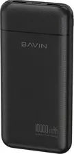 BAVIN Power Bank 10000mAh, Quick Charging, Dual USB Output, Black