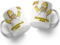 Homer Simpson Ideal Husband Ceramic Mug, White, Dinnerware