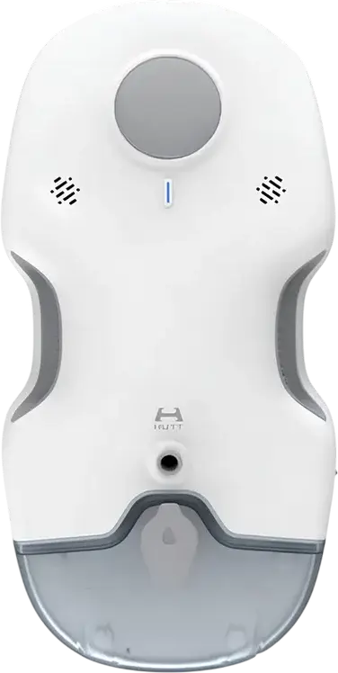 HUTT C7 Window Cleaning Robot, 5.5 kPa Suction, 80ml Water Tank, 3D Floating Activity Wheel, Remote Control, White, Set of 6 Accessories
