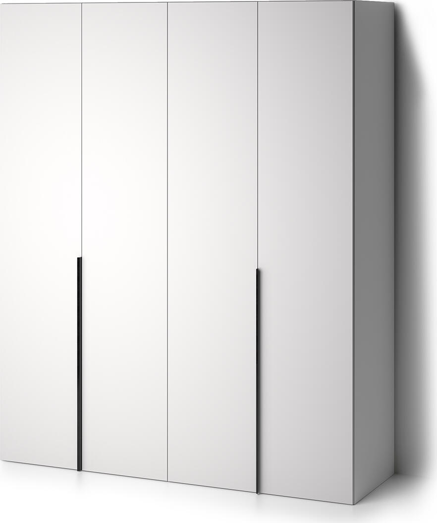 Fabrik Home Dulap HARDY 1800 cu 4 usi - Alb